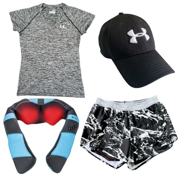 Bundle of 3 Under Armour and Reebok Workout Tops sz S/M - Picture 5 of 15